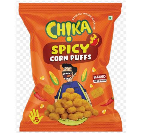 Spicy Corn Puffs