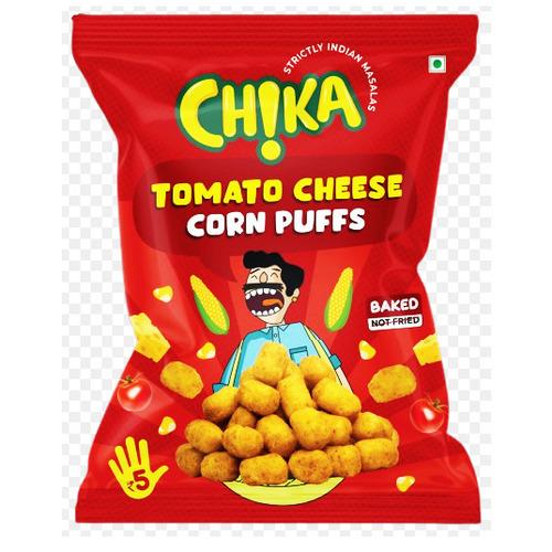 Tomato Cheese Corn Puffs