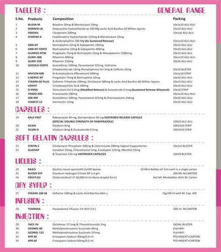 General Range Glisten