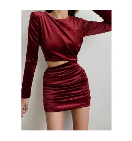 Party Wear Velvet Dress