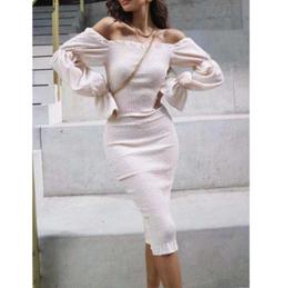 Bodycon Smocked Dress