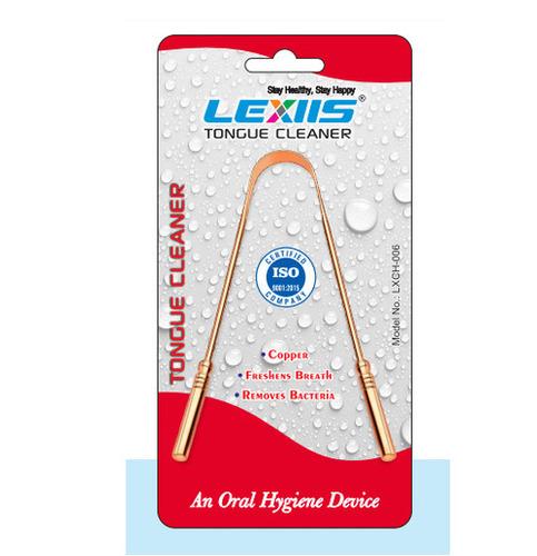 Tongue Cleaner with Copper Handle