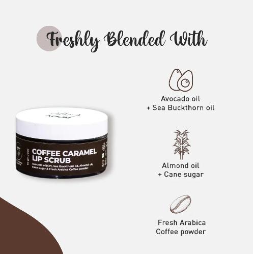 Coffee Caramel Lip Scrub