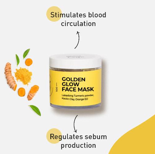 Golden Glow Face Mask