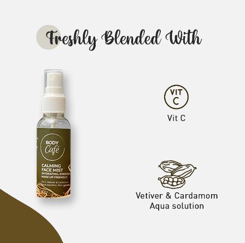Calming Face Mist (Vetiver, Cardamom & Vit C.)