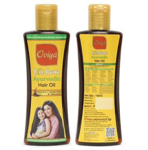Rice Bran Ayurvedic Hair Oil