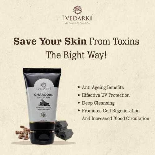 VEDARK CHARCOAL FACE WASH