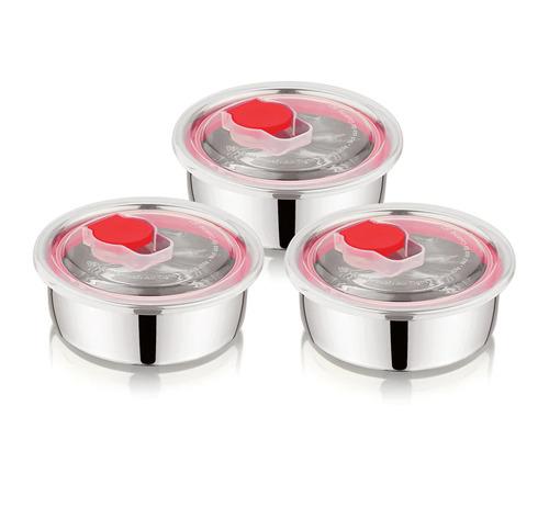 Single Wall Stainless Steel Containers