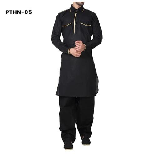 Mens Black Pathani Suits