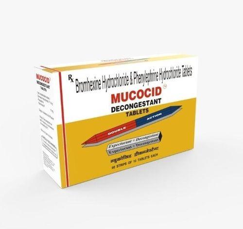 Mucocid Decongestant Tablets
