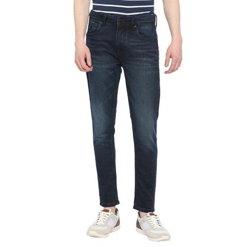 Integriti Blue Black Javelin Fit Solid Jeans For Men's