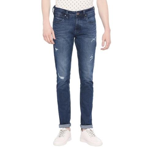 Integriti Denimax Skinny Fit Solid Jeans For Men's