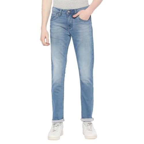 Integriti Stone Slim Fit Solid Jeans For Men's