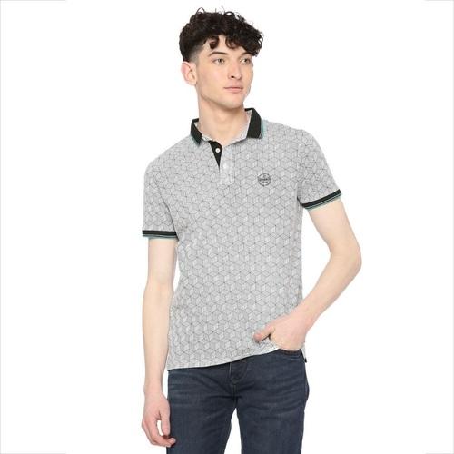 Integriti White Regular Fit T-Shirts For Men's