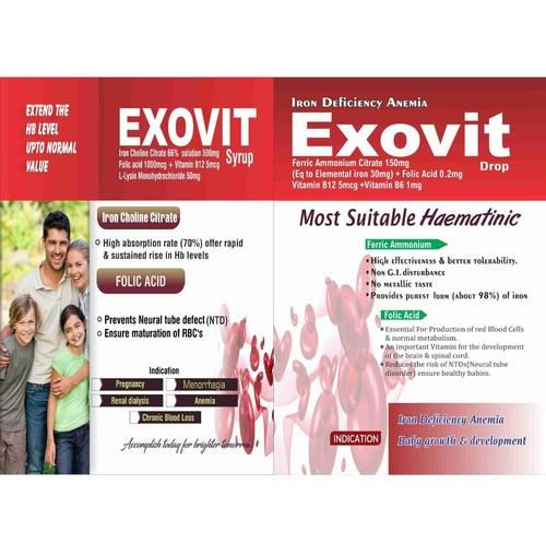 Exovit Syrup / Exovit Drops