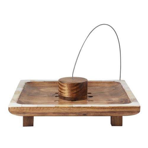 Mother Of Pearl Spring Tissue Holder 001