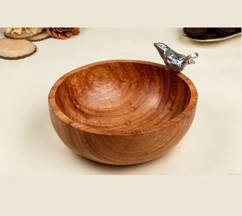 Wooden Fruit Bowl
