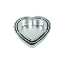 Aluminium Cake Mould Heart Shape