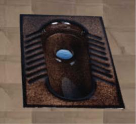 Rustic Orissa Pan - Coffee Brown