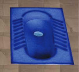 Rustic Orissa Pan - Alpine blue