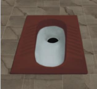 Double Colour Orissa Pan - Red Brown