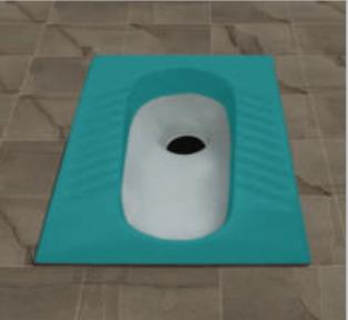 Double Colour Orissa Pan - Aqua Green