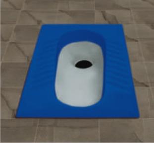 Double Colour Orissa Pan - Alpine Blue