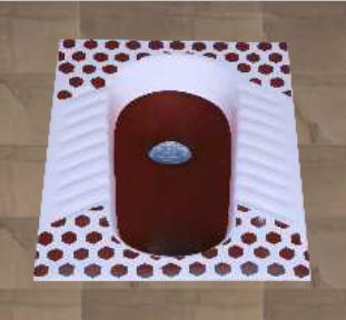 Printed Orisa Pan - Red Brown