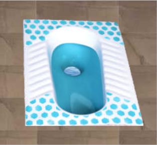 Printed Orisa Pan - Aqua Green