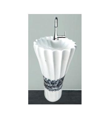 One Piece Wash Basin Damru - 6003