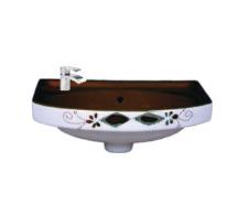Rani Vitrosa Wash Basin - Coffee Brown