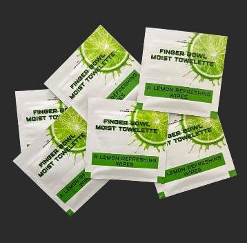 Restaurant wet wipes