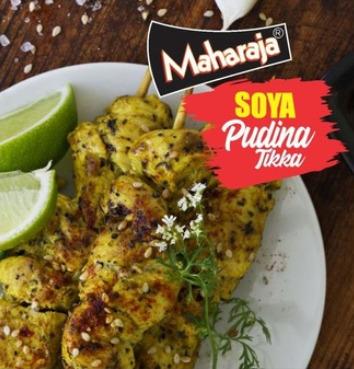 Soya Pudina Tikka
