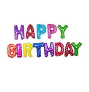 Balloon Foil Happy Birthday