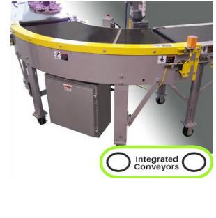 Power Turn Belt Conveyor 