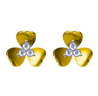 Office Wear Flower Earring 