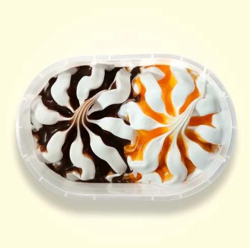 Double Sundae (Mango-Chocolate)