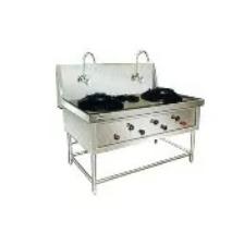 Two Burner + One Stock Burner