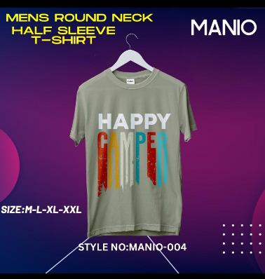 Mens Round Neck Half Sleeve T Shirts
