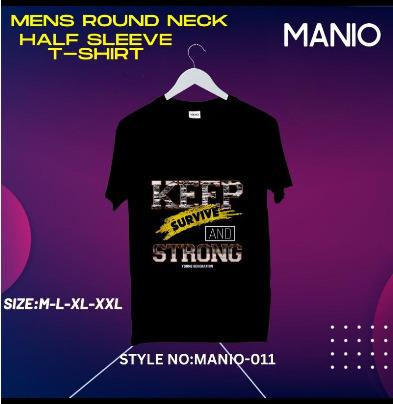 Mens Round Neck Half Sleeve T Shirts
