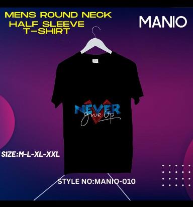 Mens Round Neck Half Sleeve T Shirts