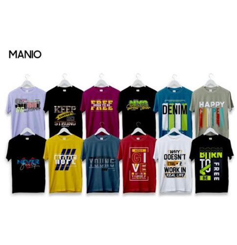 Mens Round Neck Half Sleeve T Shirts