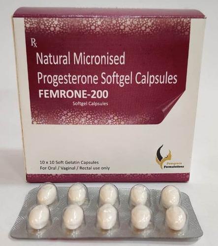 FEMRONE 200 SOFT GELATIN CAPSULES