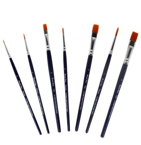 Brush Fine Synthetic Hair Mix Brush Set 