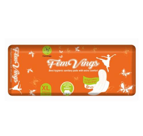 XL straight 280mm sanitary pads