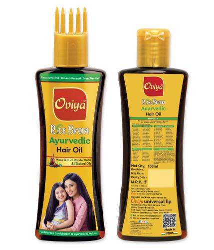 Rice Bran Ayurvedic Hair Oil 