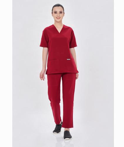 Raven Rosewood V Neck Female Staff Uniform