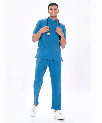 Phoenix Zipper Teal Green Male Staff Uniform