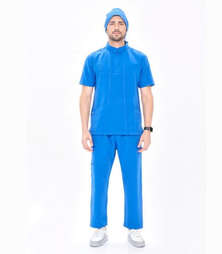 Phoenix Zipper Royal Blue Male Staff Uniform