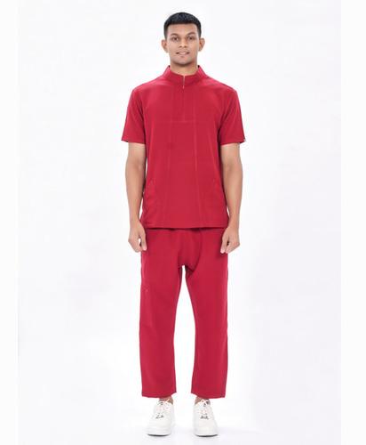 Phoenix Zipper Rosewood Male Staff Uniform